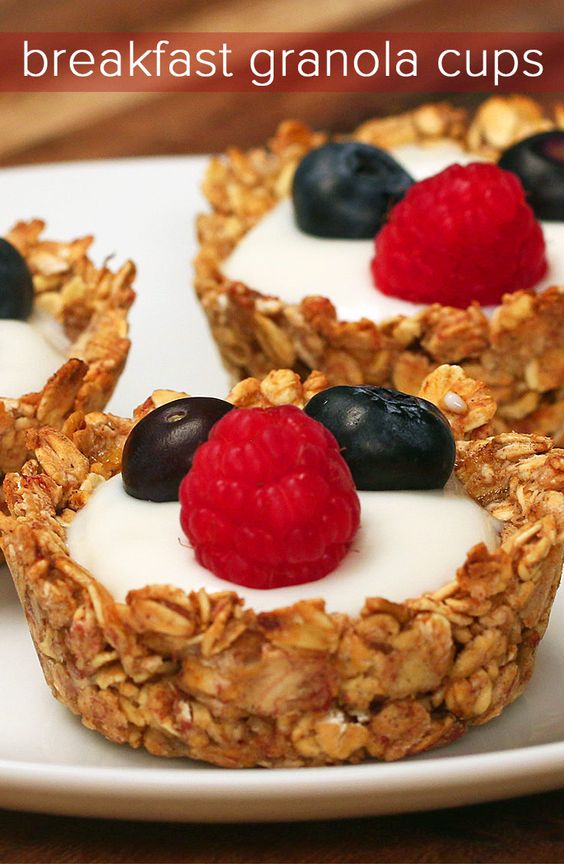 Granola Cup vegan et sans gluten